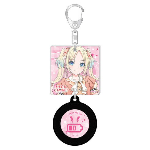 『ラブライブ!蓮ノ空女学院スクールアイドルクラブ』描き下ろしジャケット風レコードキーホルダー 大沢瑠璃乃